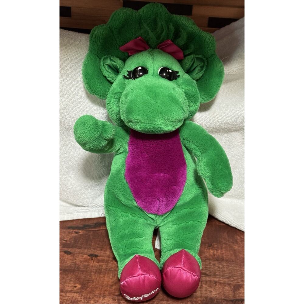 Barney BABY BOP Lyons Plush Dinosaur 14”
